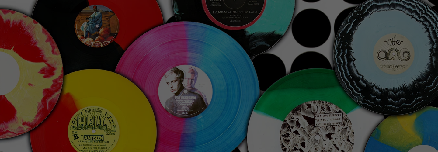 2-Color Blend / Haze Vinyl Records – Erika Records